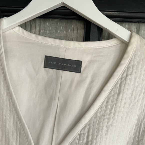 LEMAIRE White Quilted Jacket 2 - Picture 3 of 8